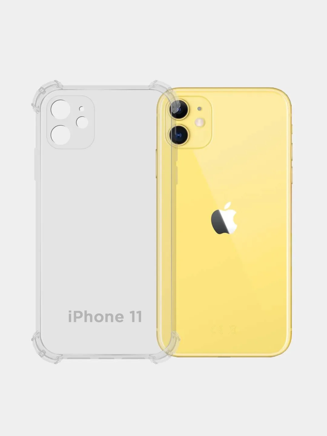 Чехол противоударный прозрачный с усиленными углами для Apple iPhone 11, 13, 13 Pro Max