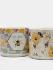 Набор кружек Lefard Honey Bee, на металлической подставке, 4 штуки, 360 мл