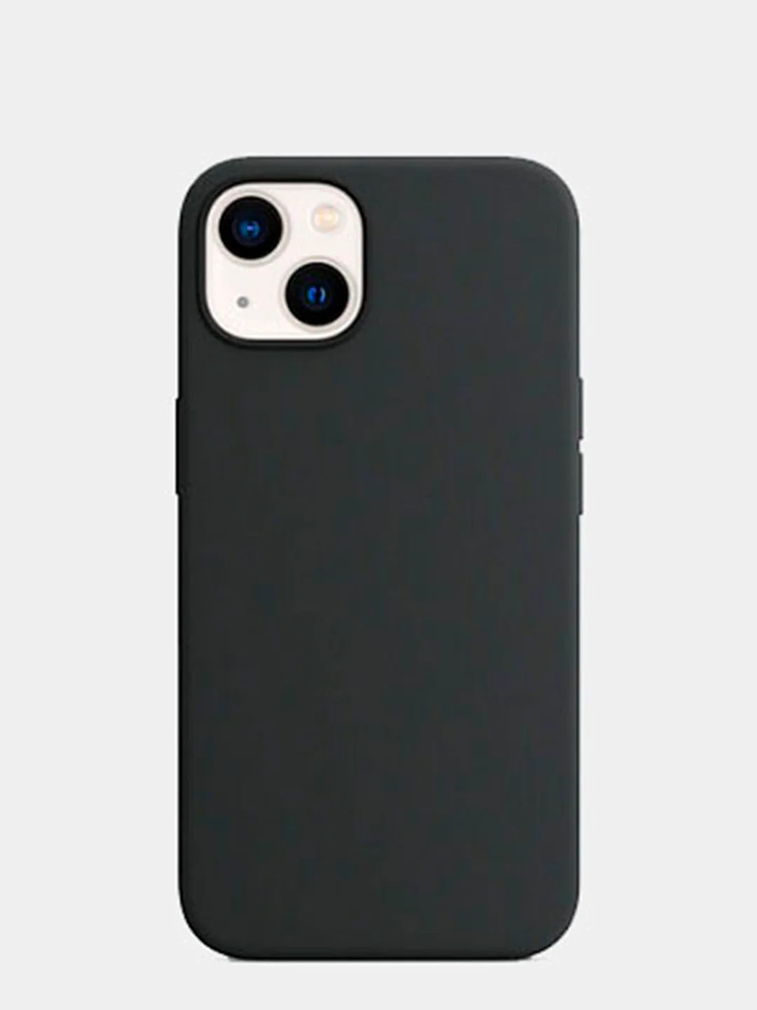Черный силиконовый чехол для Apple iPhone X / Xs, Xs Max, 12 Pro Max, 13, 13 Pro Max