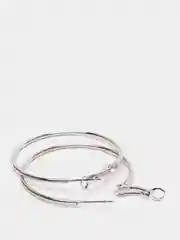 Серебряный серьги кольца Конго