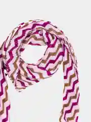 Фиолетовый женский платок / Шейный платок, несколько расцветок / Легкий платок