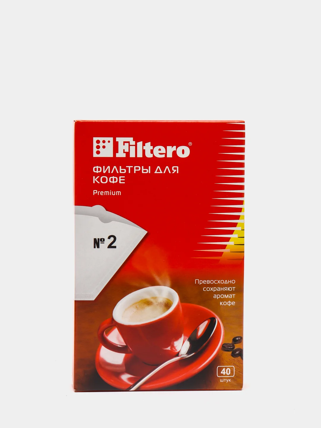Комплект фильтров  для кофеварок Filtero Premium №2/200  Белые
