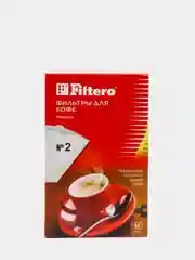Комплект фильтров  для кофеварок Filtero Premium №2/200  Белые