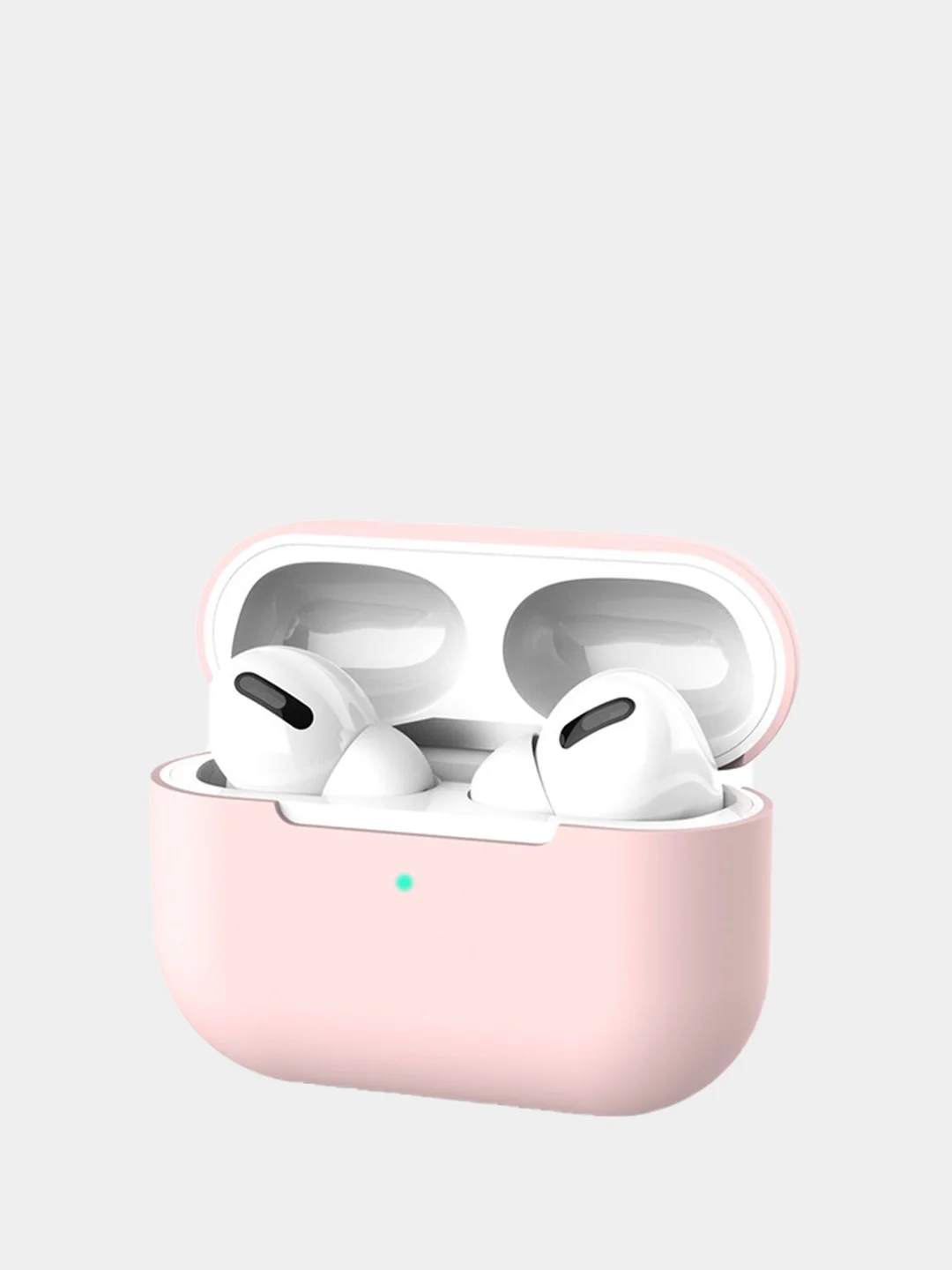 Небесно-голубой силиконовый чехол для наушников Apple AirPods Pro
