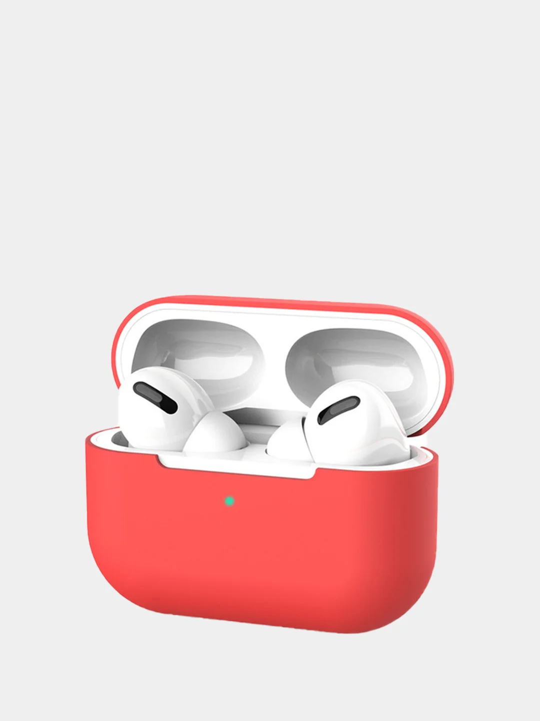 Красный силиконовый чехол для наушников Apple AirPods Pro