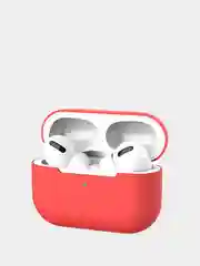 Красный силиконовый чехол для наушников Apple AirPods Pro