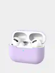Фиолетовый силиконовый чехол для наушников Apple AirPods Pro
