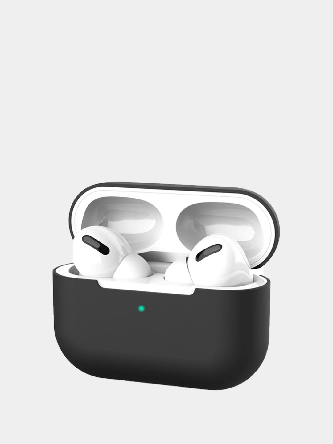 Черный силиконовый чехол для наушников Apple AirPods Pro