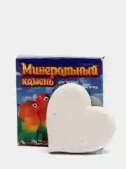 Минеральный камень для птиц "Перрико", в виде сердечка, коробка, 12 г