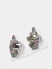 Серебряный серьги