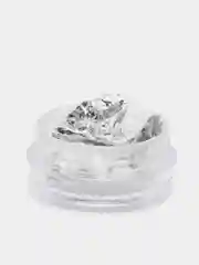 Серебряный поталь фольга для дизайна ногтей, жатая фольга (сусальное золото)