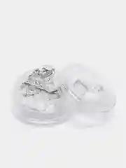 Серебряный поталь фольга для дизайна ногтей, жатая фольга (сусальное золото)