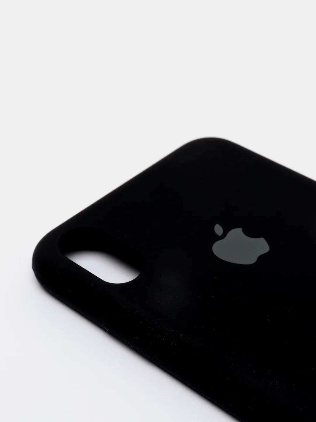Черный чехол Silicone Case для iPhone Xs Max Apple, силиконовый