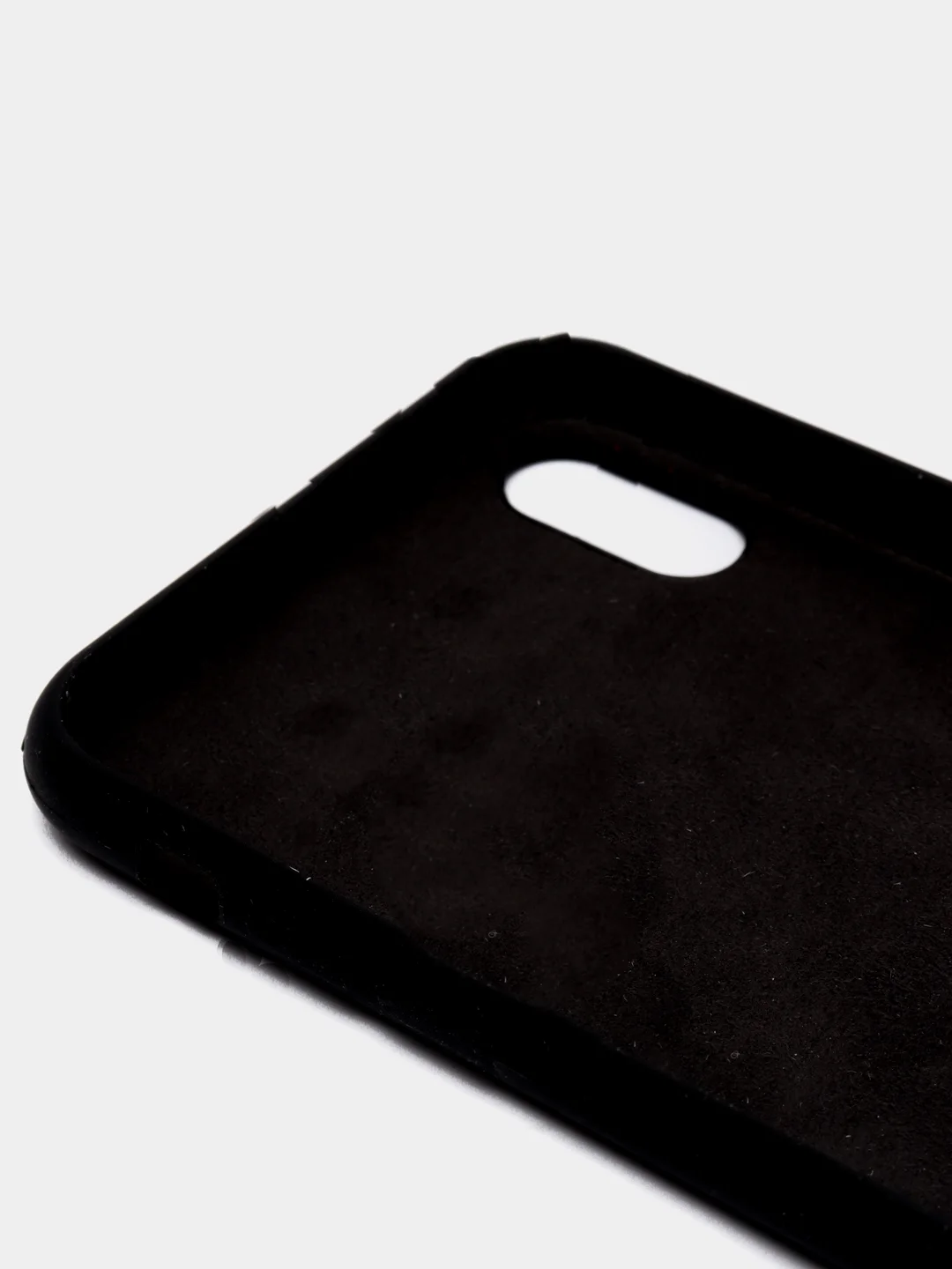Черный чехол Silicone Case для iPhone Xs Max Apple, силиконовый