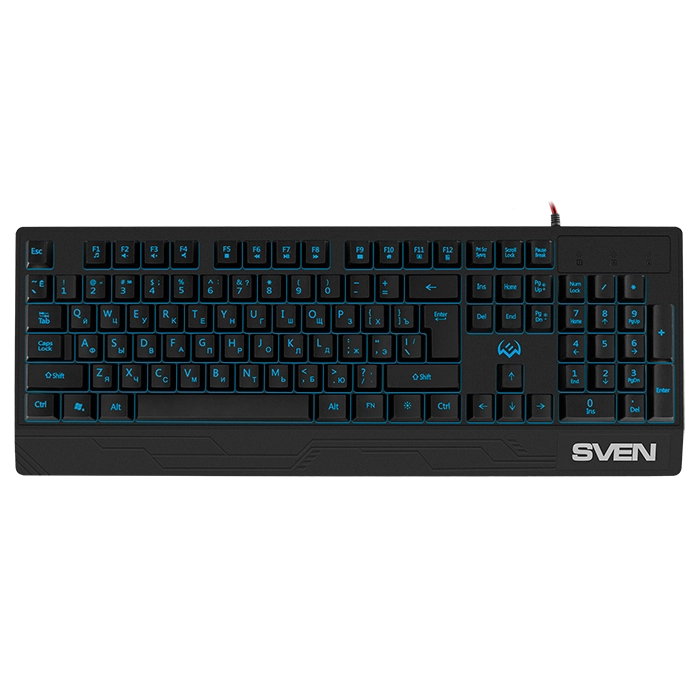 Игровая клавиатура KB-G8300 (104 кл, 12 Fn функций, подсв, ) купить по ...