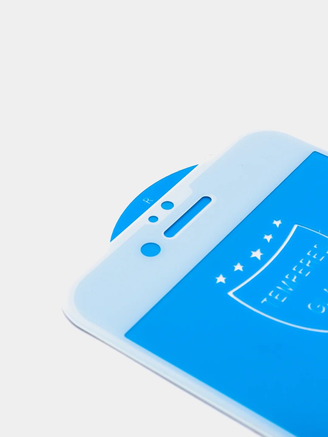 Белый защитное стекло для iPhone (Apple) 5/6/6 Plus/7/7 Plus/8/8 Plus