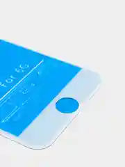 Белый защитное стекло для iPhone (Apple) 5/6/6 Plus/7/7 Plus/8/8 Plus