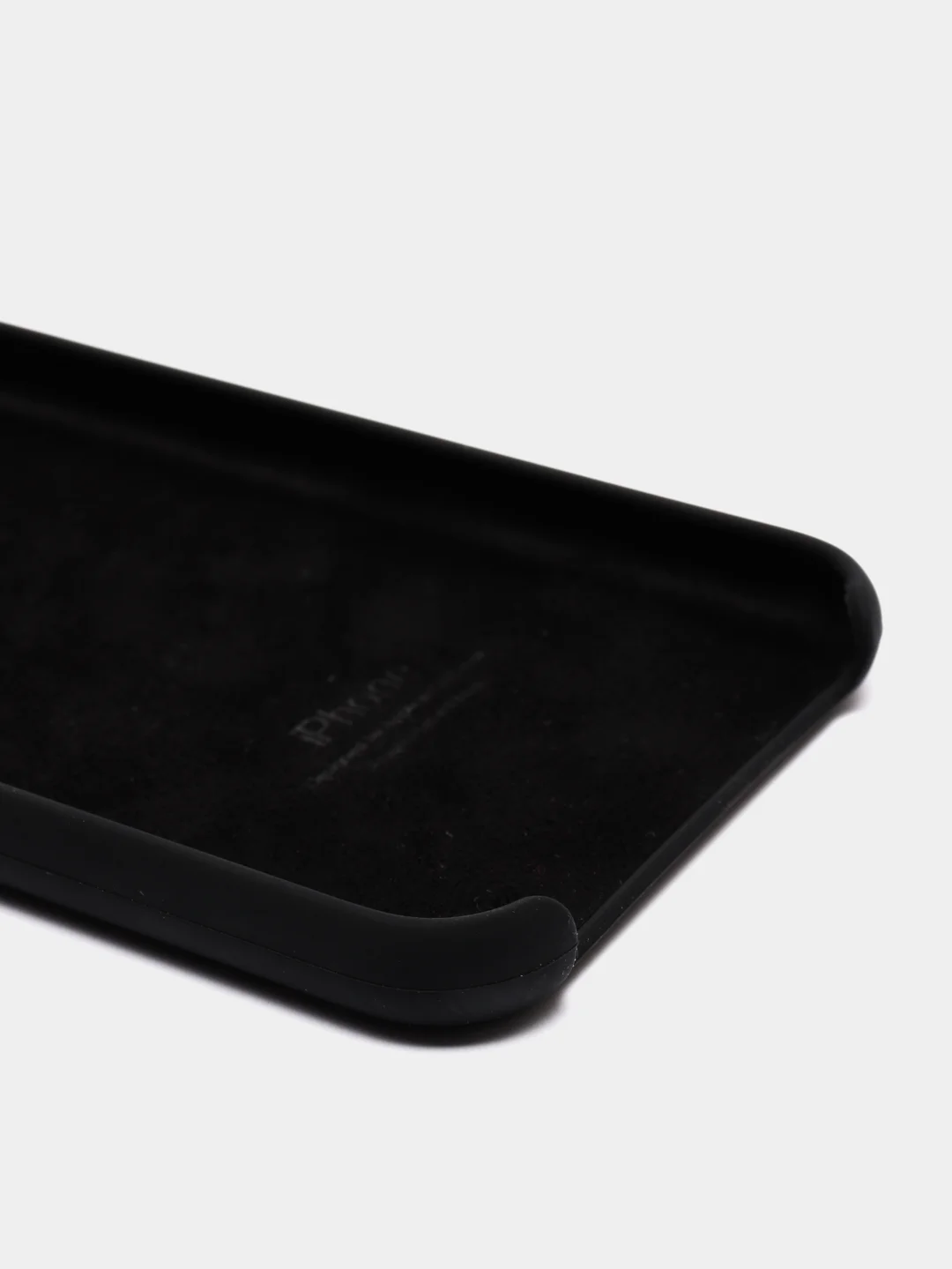 Черный чехол Silicone Case для iPhone 11 Pro
