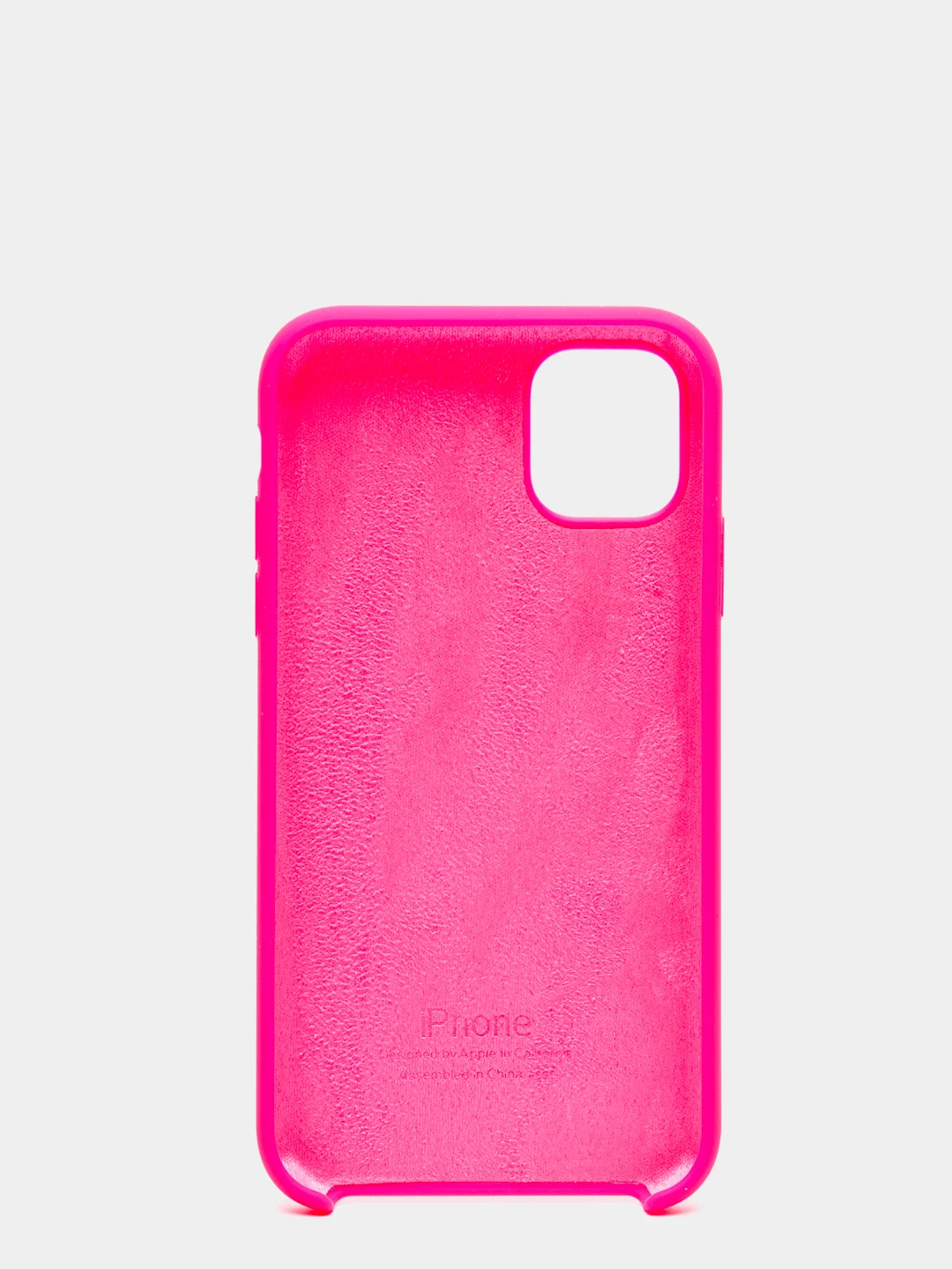 Фуксия чехол Silicone Case для iPhone 11