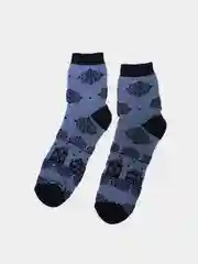 Индиго носки махровые новогодние