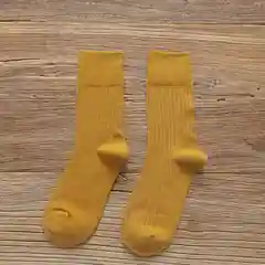 Горчичный носки, цветные, мужские и женские