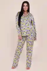 Пижамный костюм с брюками Teddy bear, жёлтый