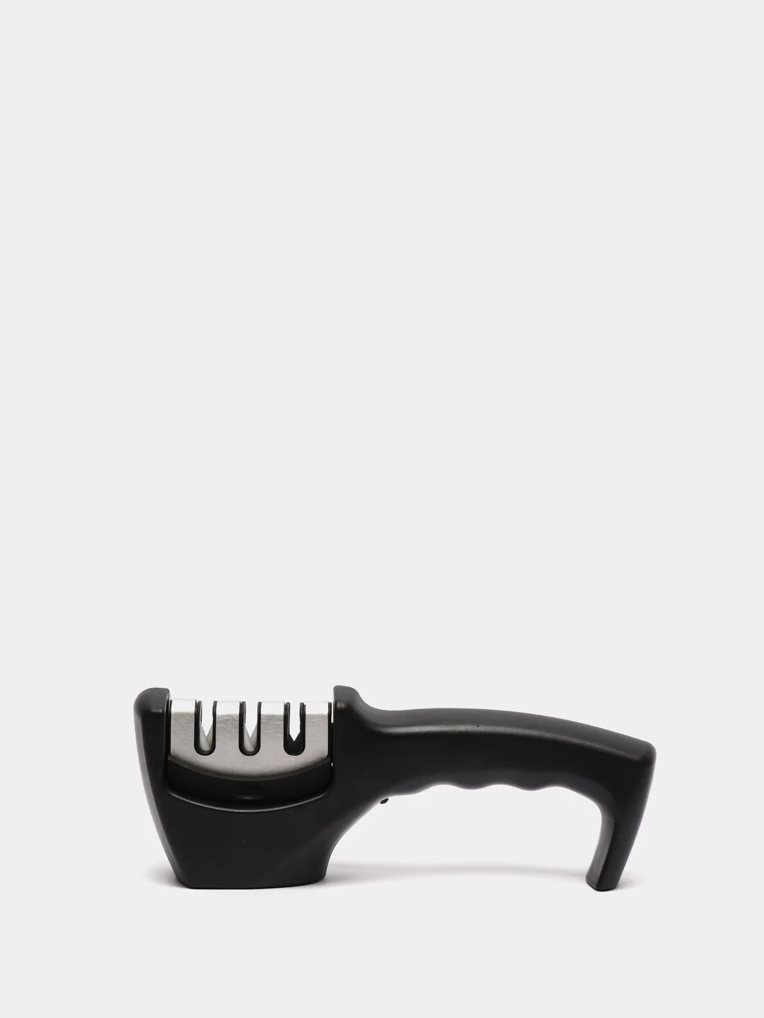 Черный ножеточка тройная Knife Sharpener