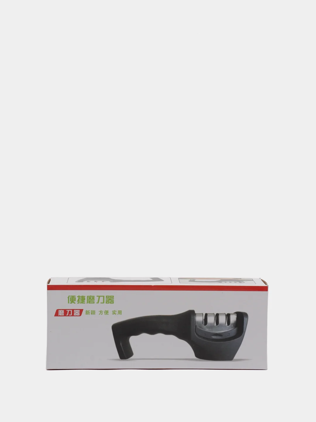 Черный ножеточка тройная Knife Sharpener