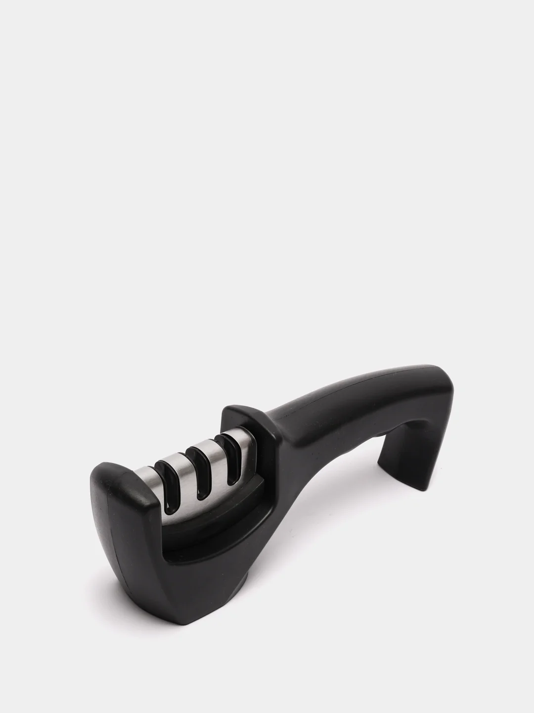 Черный ножеточка тройная Knife Sharpener