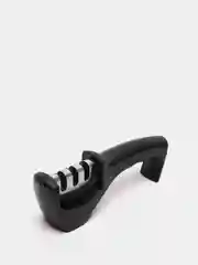 Черный ножеточка тройная Knife Sharpener