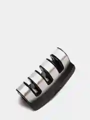 Черный ножеточка тройная Knife Sharpener