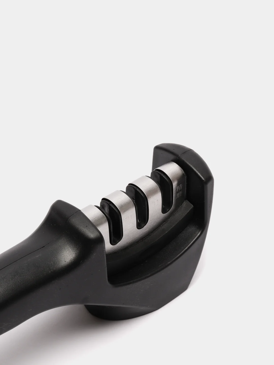 Черный ножеточка тройная Knife Sharpener