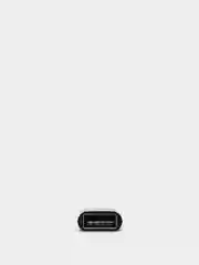 Черный переходник OTG с USB на мiсro-USB