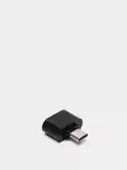 Черный переходник OTG с USB на мiсro-USB