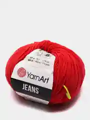 Коралловый меланж пряжа YarnArt Jeans, 55% Хлопок, 45% Акрил, 50 г, 160 м  (часть1) Ярн Арт Джинс