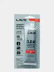 Герметик-прокладка прозрачный высокотемпературный Clear, 70 Г, Ln1740, LAVR