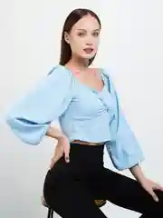 Лавандовый чокер "Бабочка"