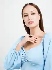 Кольцо женское массивное, заливное "Винтажное", 19 мм