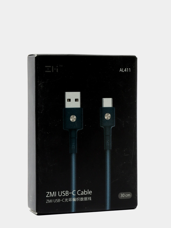 Кабель Xiaomi ZMI, USB / Type-C, синий, 30 см