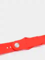 Коралловый силиконовый ремешок для Apple Watch 4, 5, 6, 7, 8, SE на 38/42/40/44/41/45