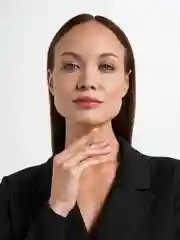 Серебряный кольцо "V-образное"