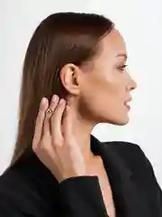 Серебряный кольцо "V-образное"