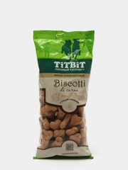 Лакомство TiTBiT Бискотти печенье для собак, с рубцом говяжьим, 350 г