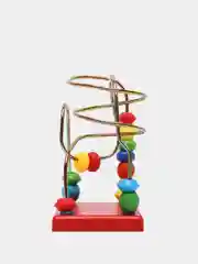 Красный игрушка-головоломка "Лабиринт"