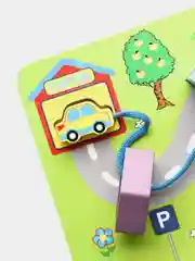 Деревянная игрушка Шнуровка "Дальняя дорога"