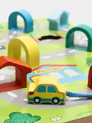 Деревянная игрушка Шнуровка "Дальняя дорога"