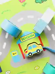 Деревянная игрушка Шнуровка "Дальняя дорога"