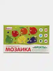 Мозаика-сортер "Фрукты", деревянная игрушка