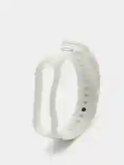 Голубой силиконовый ремешок с принтом для Xiaomi Mi Band 7 / 3 / 4 / 5 / 6