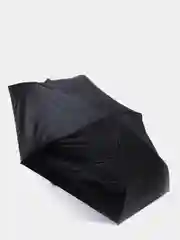 Черный зонт с футляром карманный